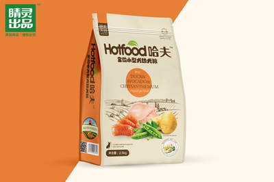 哈夫狗粮系列包装设计